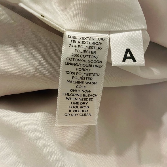 LOFT 12 Pink Blue Metallic Striped Textured Skirt - Picture 10 of 10